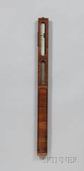 Simmons  Son Rosewood Stick Barometer