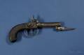 Percussion Bayonet Pocket Pistol by Field