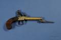 Brass Flintlock Bayonet Pocket Pistol by Bass