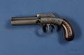 Scarce American Triple Barrel Pepperbox Percussion Pistol