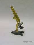 Brass Compound Student Microscope