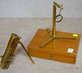Browning Portable Microscope and a Bullseye Condensor on Stand
