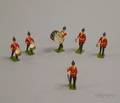 SixPiece Set 30 Britains Drums  Bugles of the Line