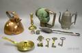Twelve Assorted Metal Decorative and Collectible Items