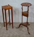 Two Mahogany Kettle Stands