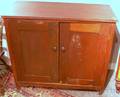 Country Redstained Cherry TwoDoor Side Cabinet
