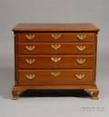 Pennsylvania Chippendale Walnut FourDrawer Chest