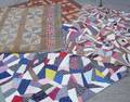 Four Pieced Cotton Quilts