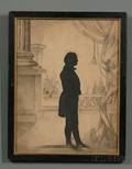 Fulllength Silhouette Portrait of a Gentleman