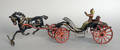 Cast iron horse drawn phaeton