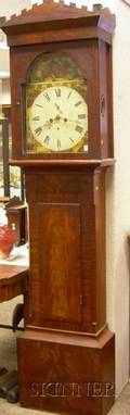 Mahogany Scottish Tall Clock