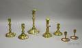 Seven Brass Candlesticks