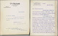 Theodore Roosevelt signed typed letter dated June 30 1910