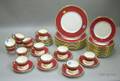 Fiftyfive Piece Wedgwood Ulander Pattern Porcelain Partial Dinner Set