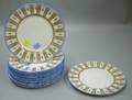 Set of Twelve Royal Doulton Decorated Porcelain Plates