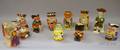 Six Shorter Ceramic Toby Jugs and Four Assorted Ceramic Toby Jugs