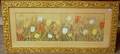 Framed 19th20th Century American Watercolor on Paper Tulips