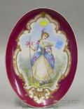 French Porcelain Platter