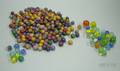 Collection of Clay and Glass Marbles