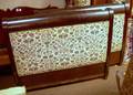 Empirestyle Upholstered Mahogany and Mahogany Veneer Day Bed