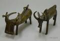 Two African Bronze Animal Figures