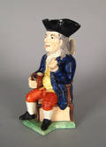 Staffordshire toby pitcher 19th c