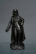 Wedgwood Black Basalt Figure of Voltaire