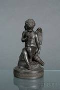 Wedgwood Black Basalt Figure of Cupid