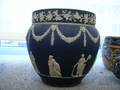 Wedgwood Dark Blue Jasper Dip Jardiniere