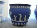 Wedgwood Dark Blue Jasper Dip Jardiniere