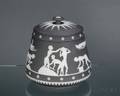 Wedgwood Black Jasper Dip Tobacco Jar and Cover