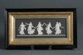 Wedgwood Black Jasper Dip Dancing Hours Plaque