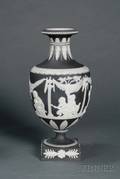 Wedgwood Black Jasper Dip Vase