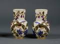 Pair of French Faience Aesthetic Movement Vases