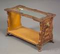 Continental Neoclassical Gilttooled Leather Covered Table Book Stand