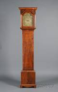 George II Walnut Tall Case Clock