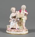 Meissen Porcelain Figural Group