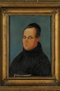 Continental School 19th Century Portrait of a Monk