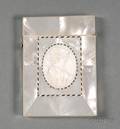 Mother of Pearl and Cameo Mounted Card Case