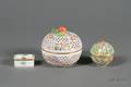 Three Herend Porcelain Boxes