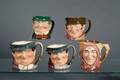 Five Royal Doulton Character Jugs