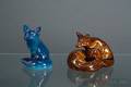 Two Royal Doulton Fox Figures