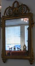 Louis XVI Giltwood and Composition Mirror