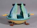 Bill Suworoff American 20th21st Century Duck Bath Basket 1990