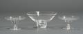 Steuben Bowl and Two Plates