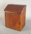 Pennsylvania pine hanging wall box late 19th c