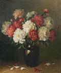 AC Hummel American 20th Century Bouquet of Peonies