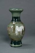 Doulton Hannah Barlow Decorated Earthenware Vase