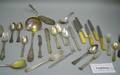 Large Group of Mostly Silver Plated Flatware