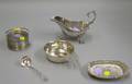 Group of Sterling Silver and Silver Plated Tableware Items